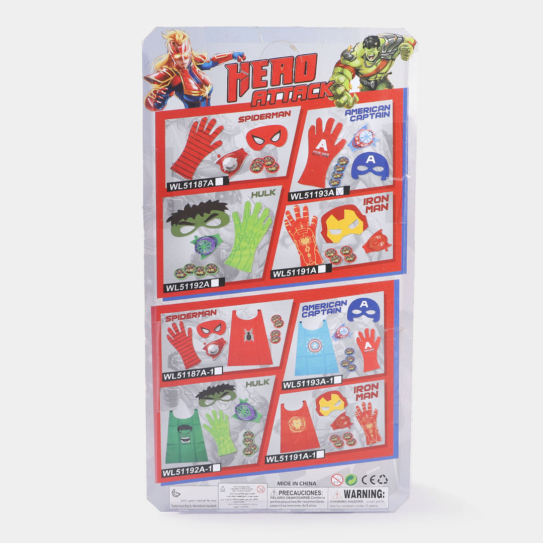 Hero Attack Mask Set For Kids