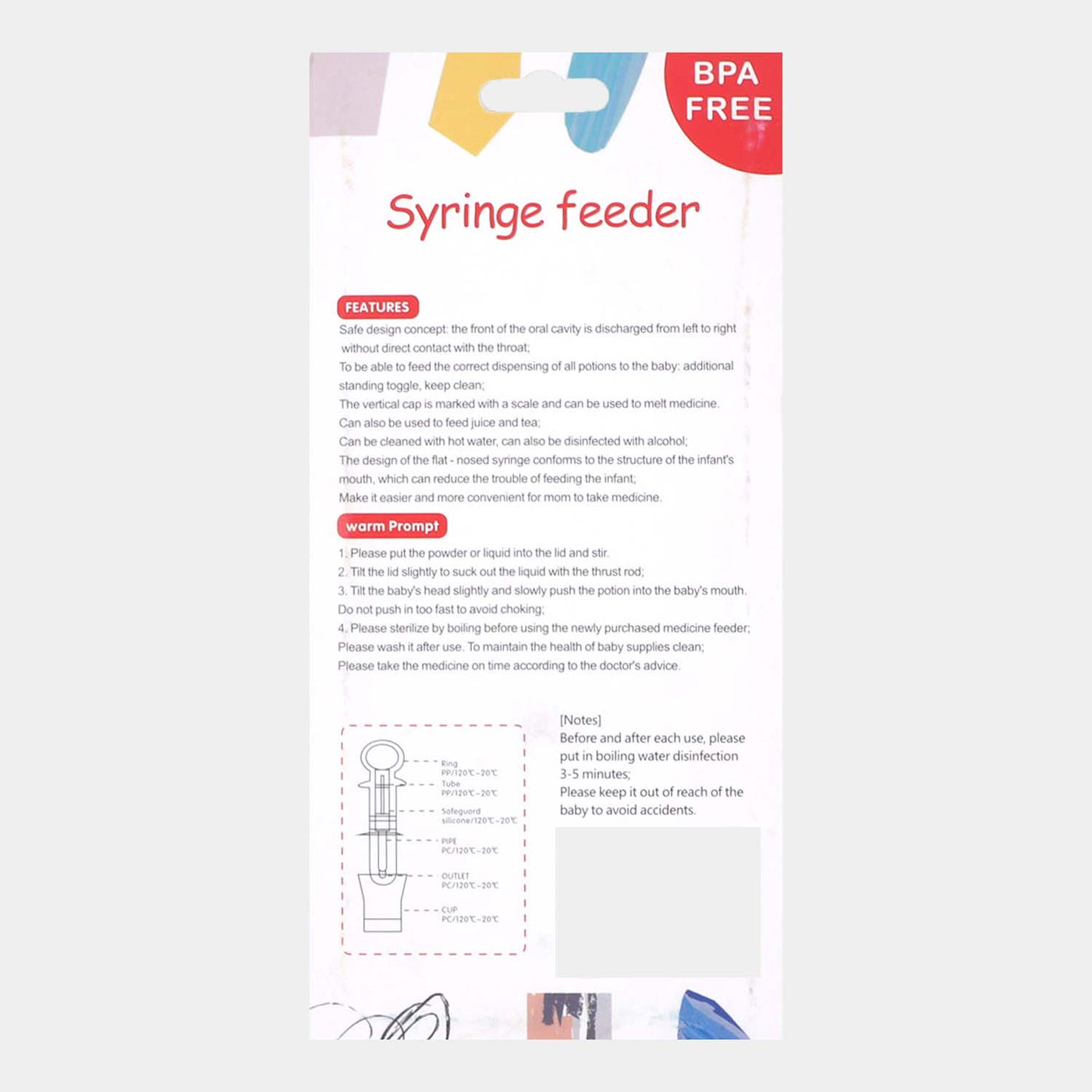 Syringe Medicine Feeder