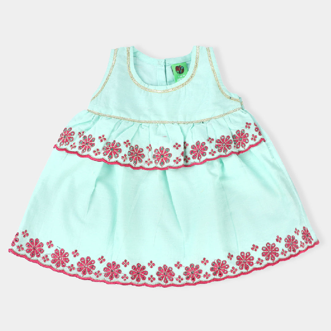 Infant Girls Jacquard 2 PCs Little Freeway-Mint Green