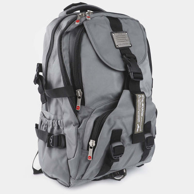 Royal Mountain School Bag For Kids - Silver