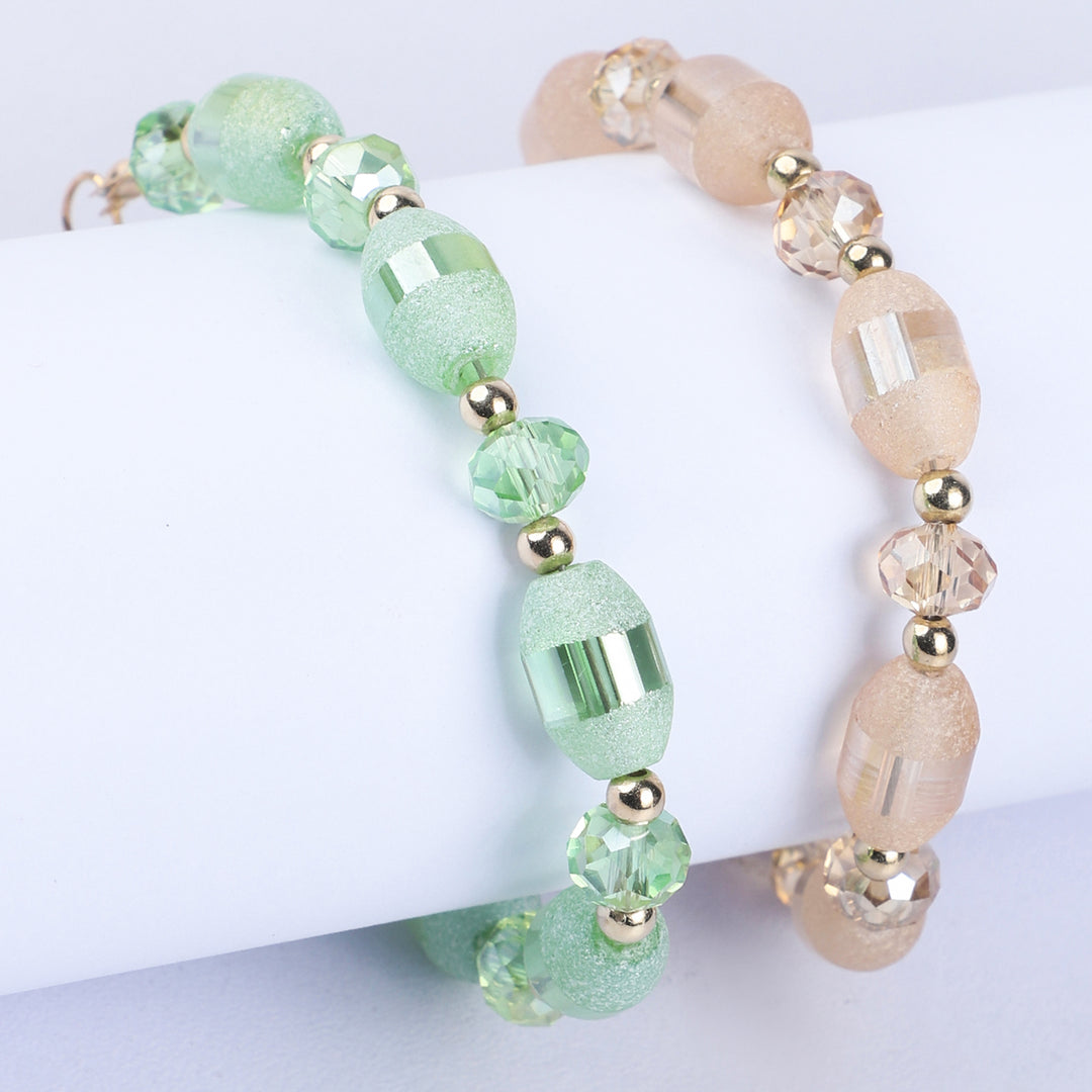 Fancy Crystal Beaded Bracelet For Girls