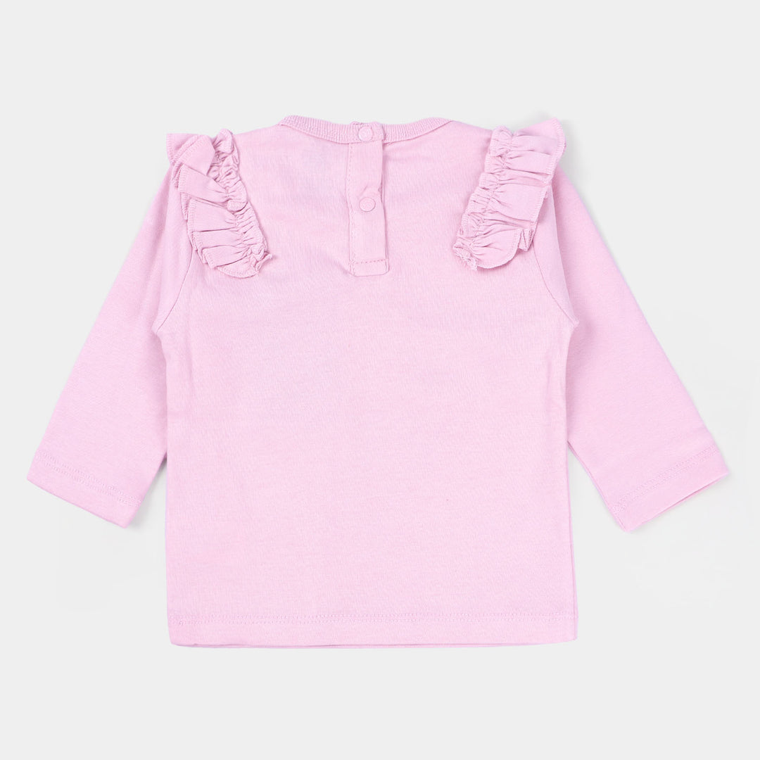 Girls 2Pc Suit Llama -Pink
