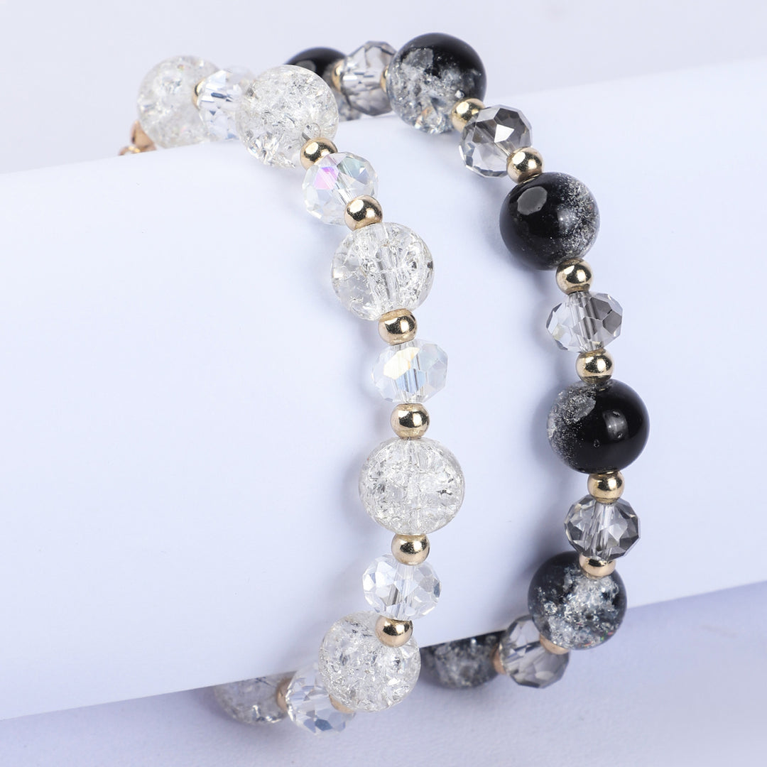 Fancy Crystal Beaded Bracelet For Girls