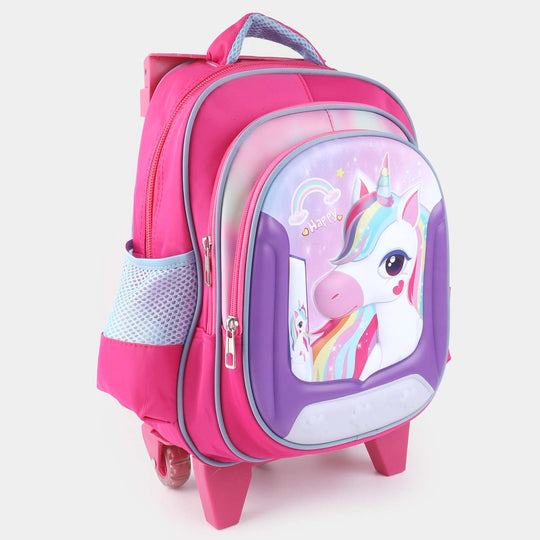 School Backpack With Trolley For Kids