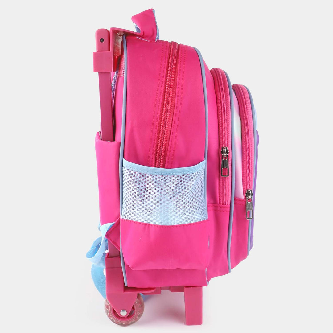 School Backpack With Trolley For Kids