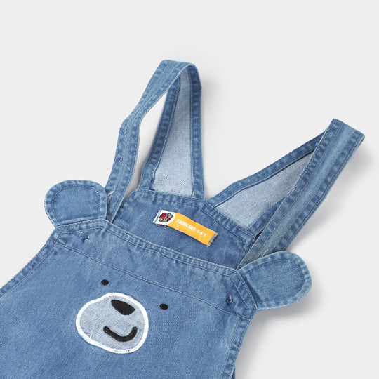 Boys Denim dungaree Over All CHARACTER-LIGHT BLUE