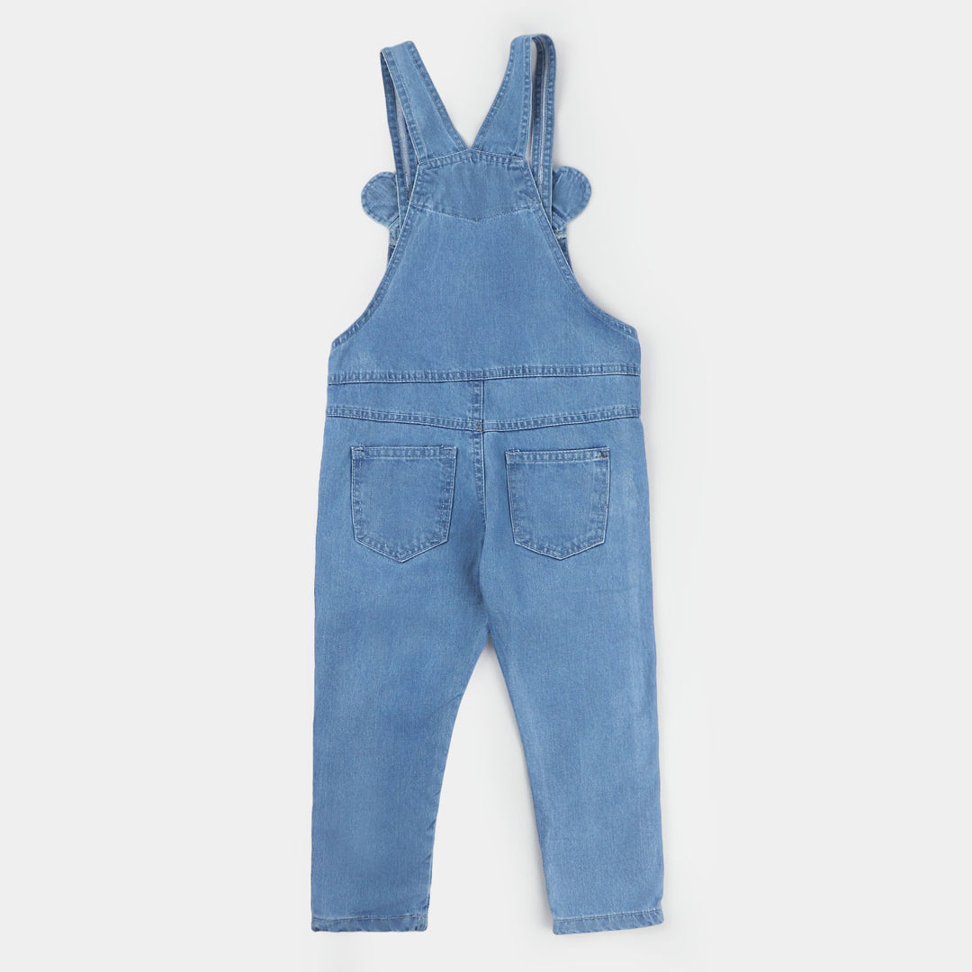 Boys Denim dungaree Over All CHARACTER-LIGHT BLUE