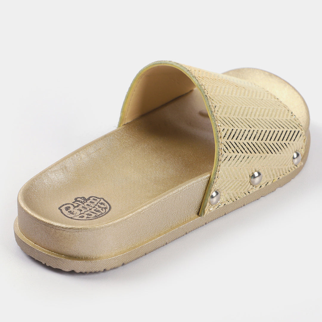 Girls Slipper CL-18-Gold