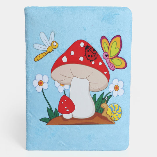 Cute Character Fleece Diary/Notebook