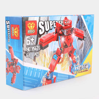 Super Action Hero Blocks | 64PCs