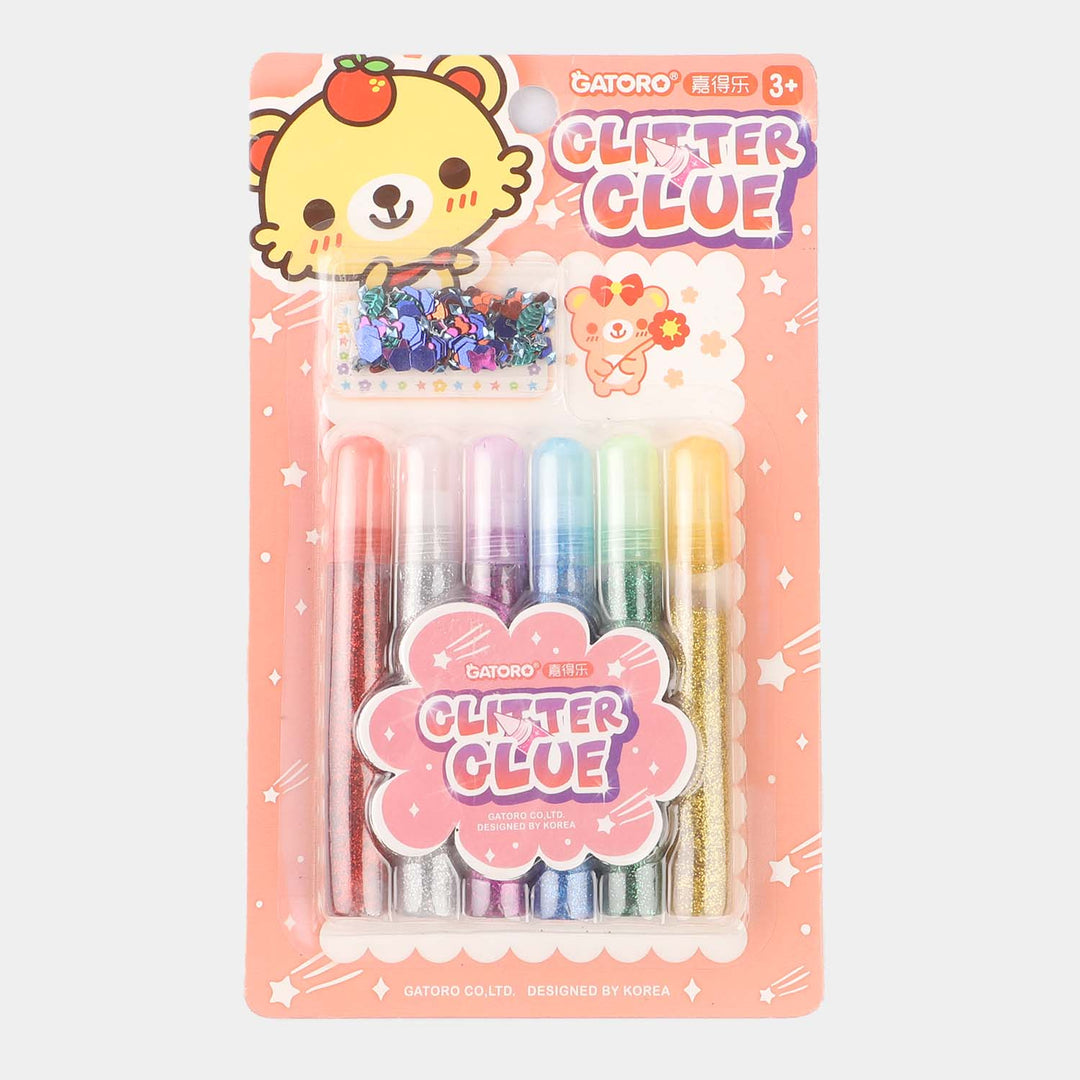 Classic Glitter Glue | 6PCs