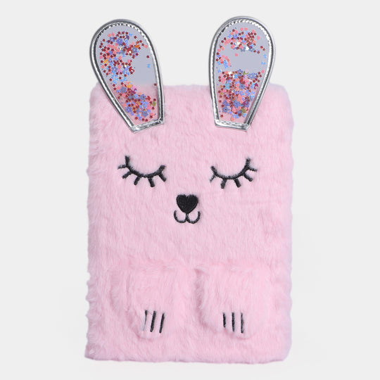 Cute Character Fur Diary/Notebook