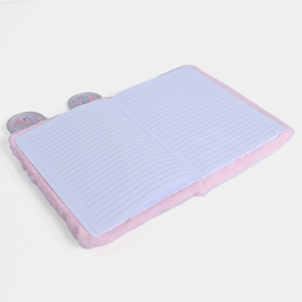 Cute Character Fur Diary/Notebook