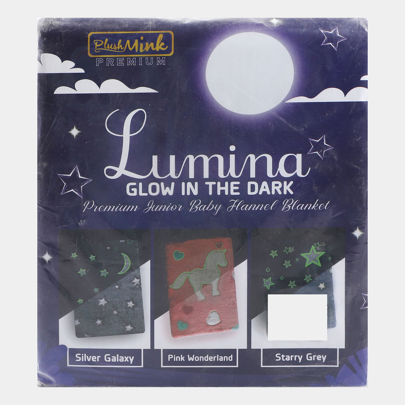 Kids Blanket Lumina Glow In The Dark | 80x155cm