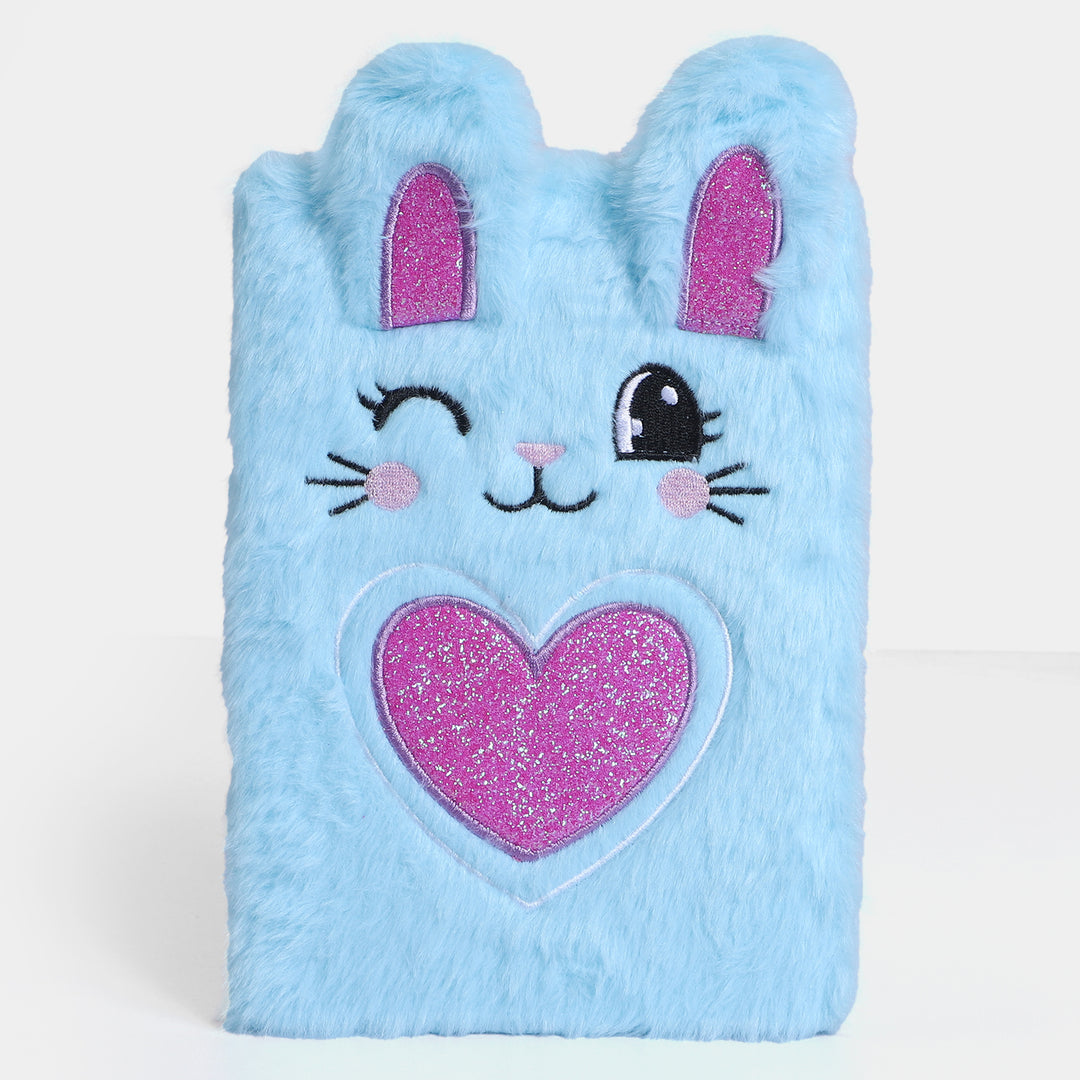 Cute Character Fur Diary/Notebook