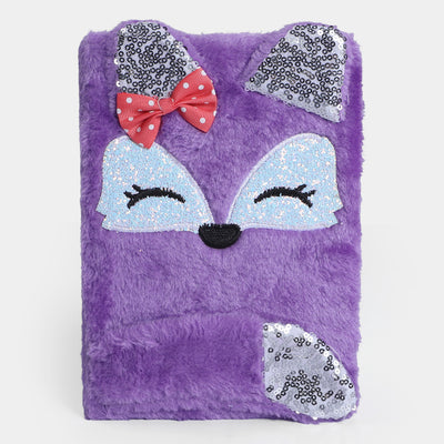 Cute Character Fur Diary/Notebook