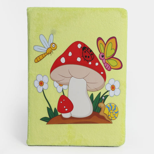 Cute Character Fleece Diary/Notebook