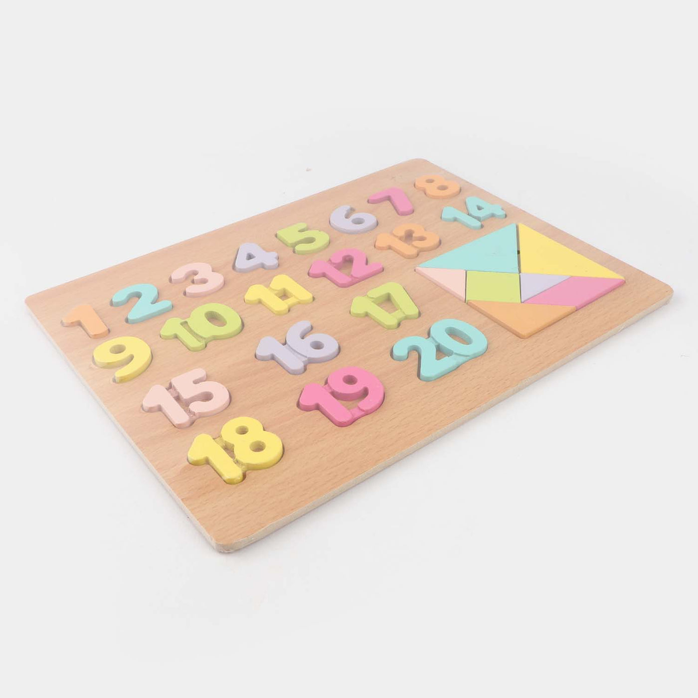 Numeric Puzzle Educational Learning Wooden Toy