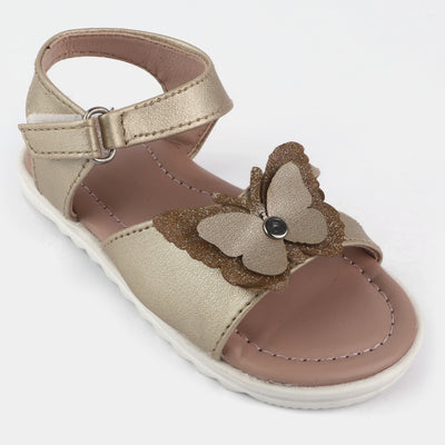 Girls Sandal 1303-Golden