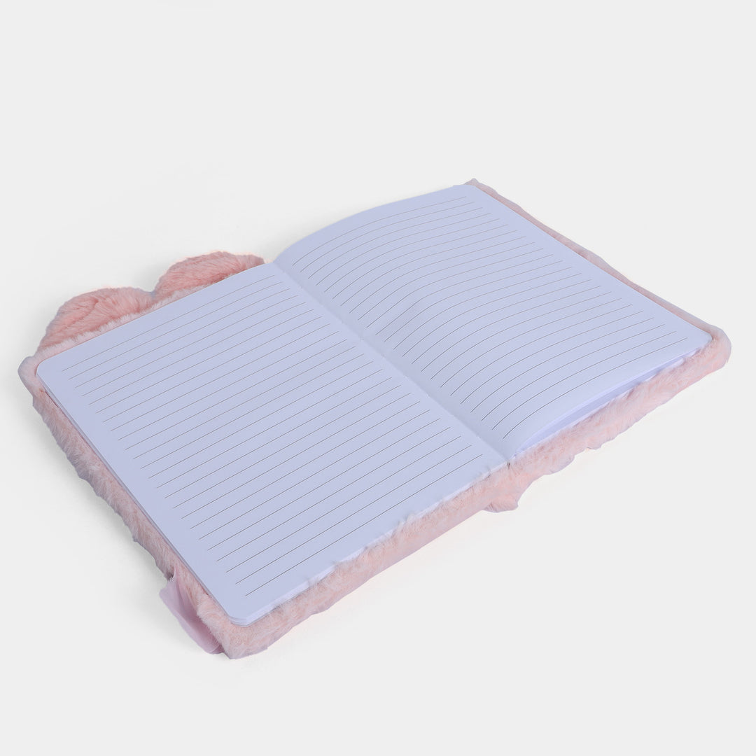 Cute Character Fur Diary/Notebook