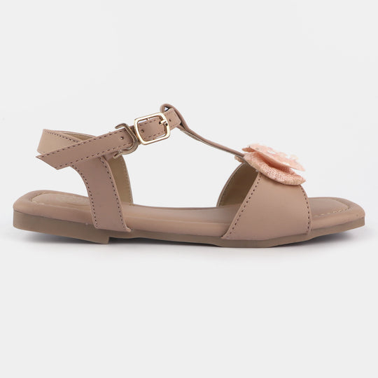 Girls Sandal U-K04-Peach