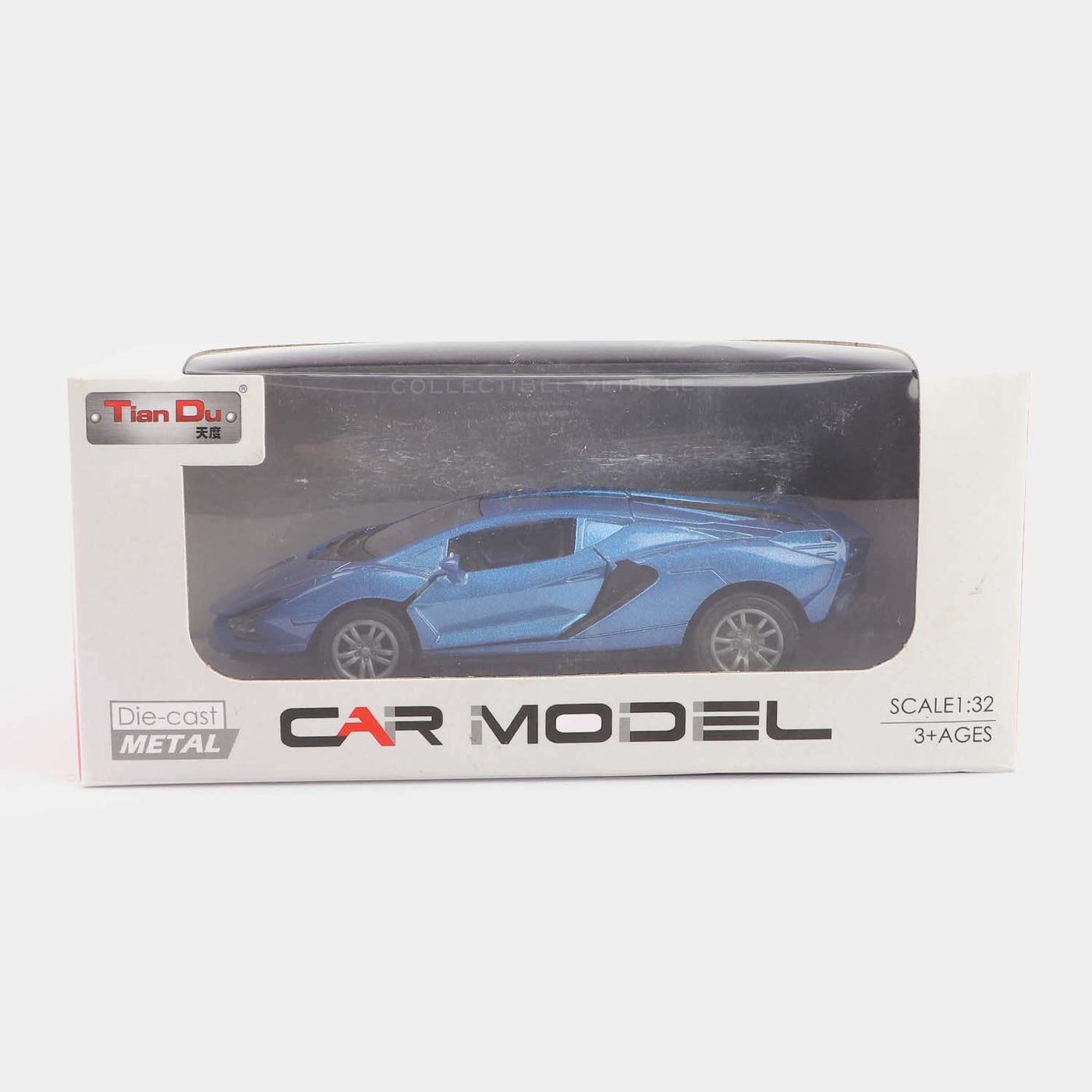 Die-Cast Model Pullback Car