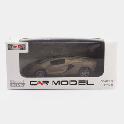 Die-Cast Model Pullback Car