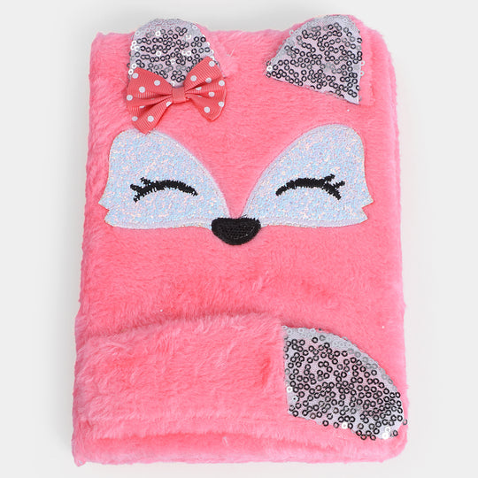 Cute Character Fur Diary/Notebook