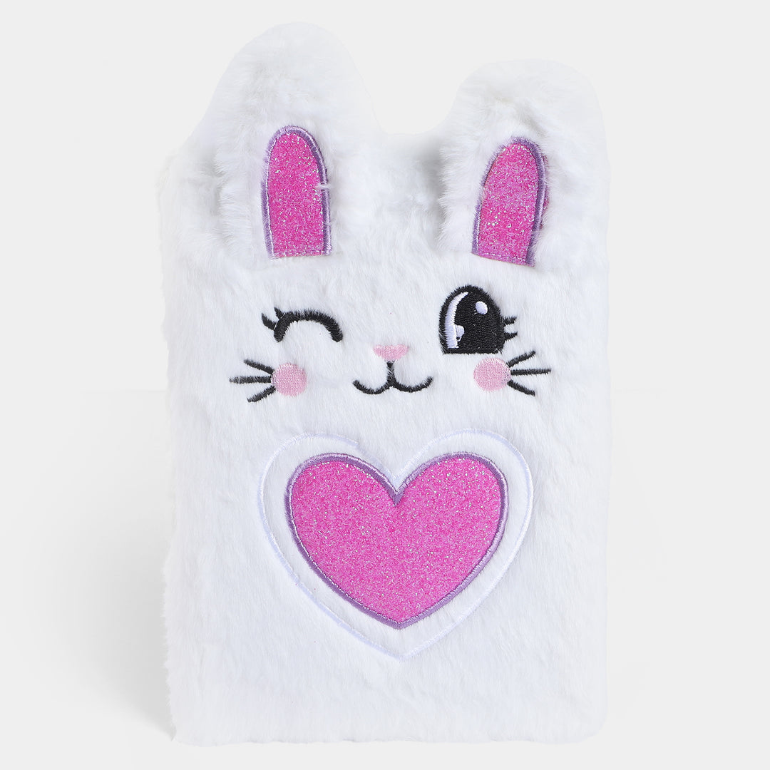 Cute Character Fur Diary/Notebook