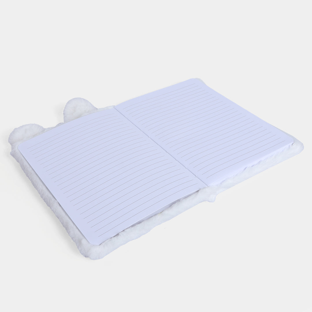 Cute Character Fur Diary/Notebook