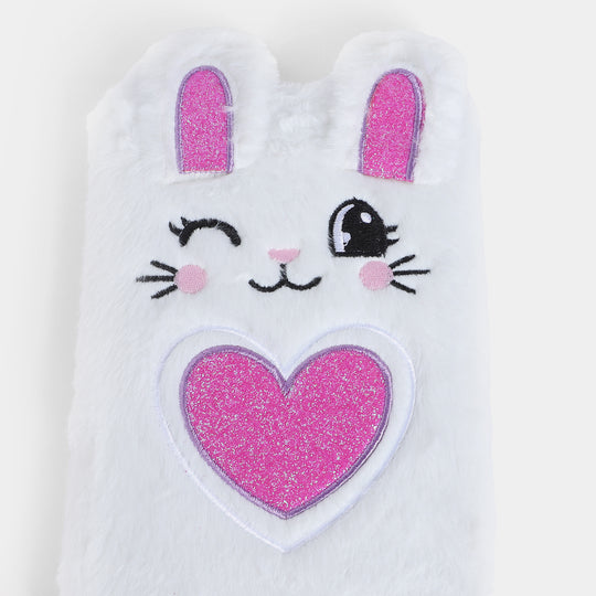 Cute Character Fur Diary/Notebook