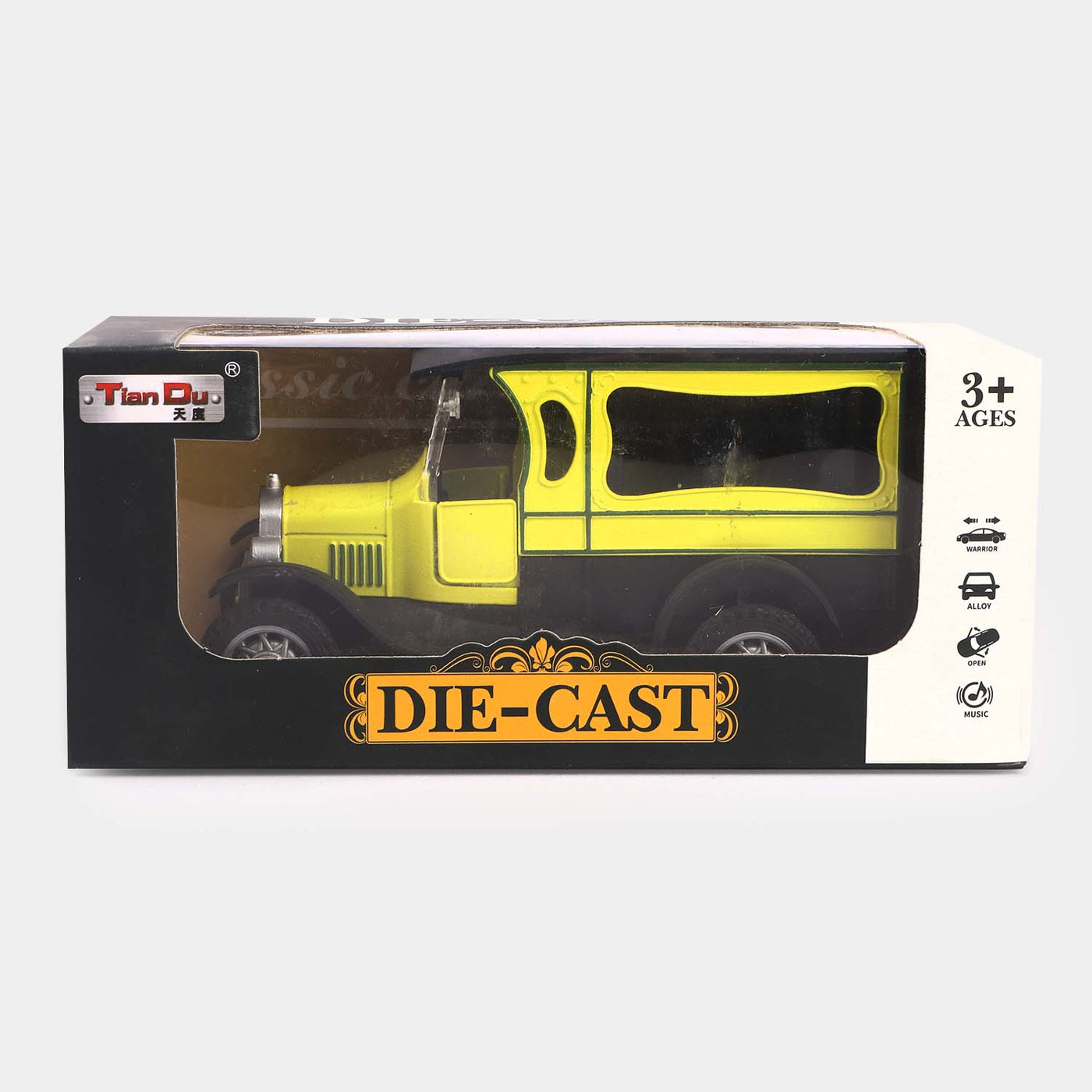 Die-Cast Model Pullback Car