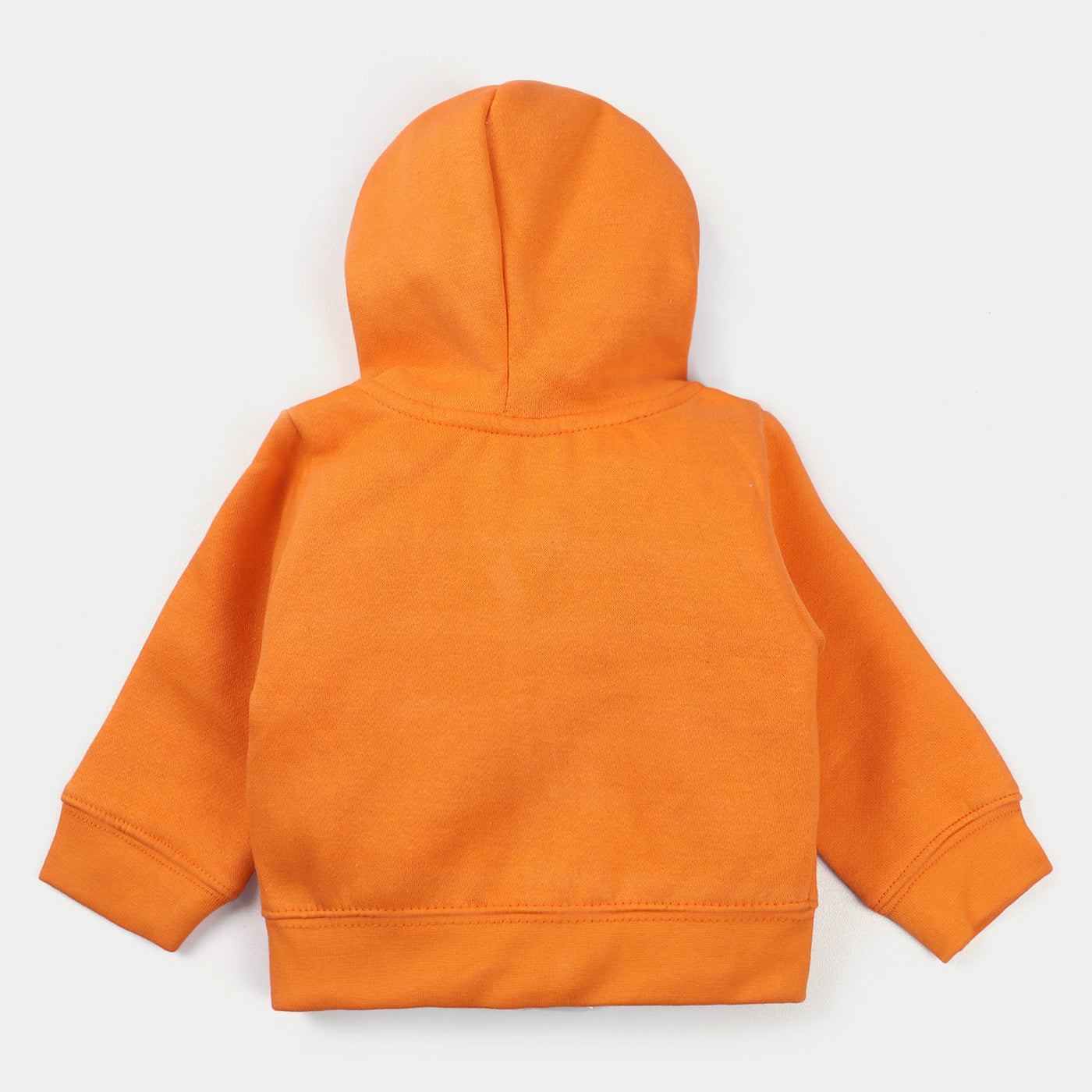 Infant Boys Fleece Knitted Jacket CHARACTER -ORANGE
