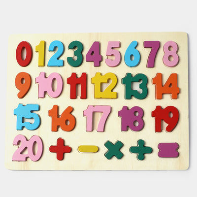 Numeric Wooden Board Educational Toy