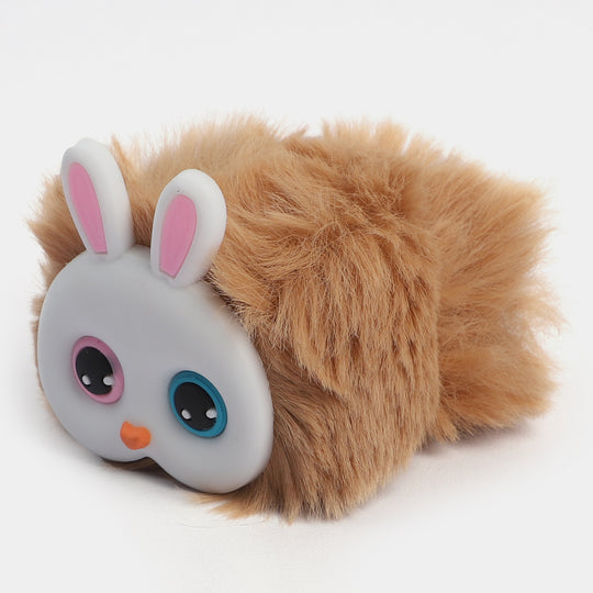 Bracelet + Hair Band Fur With Cute Rabbit