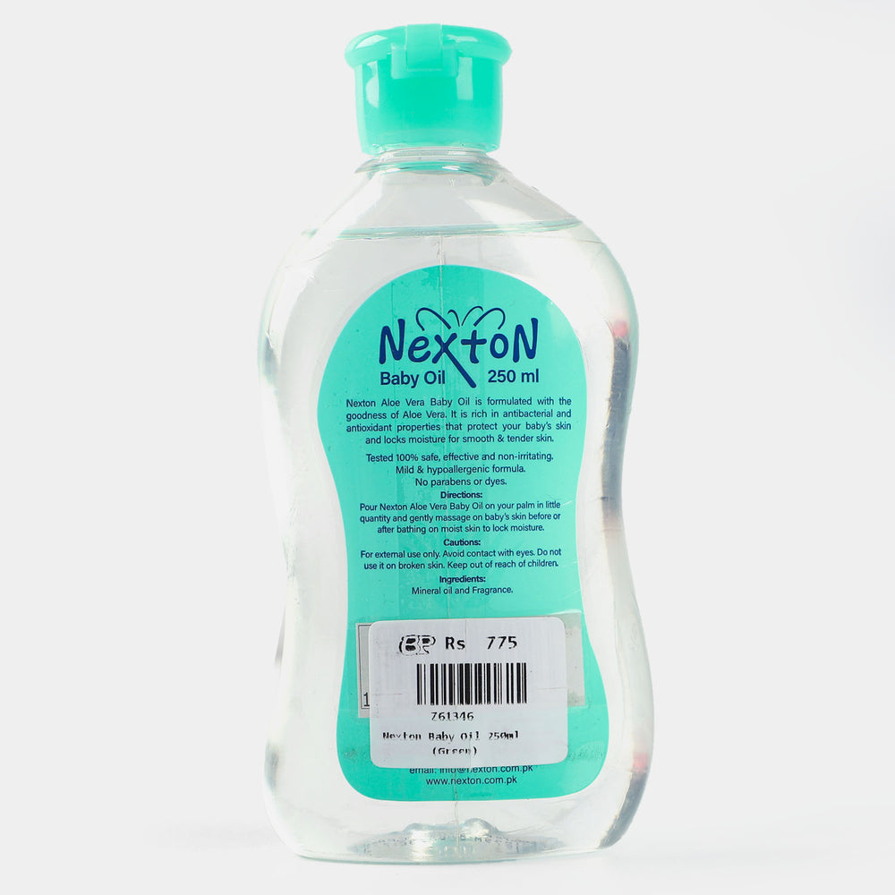 Nexton Baby Oil - 250ml (Aloe Vera)