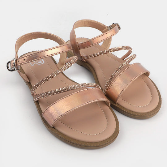 Girls Sandal ZP-020-Champagne