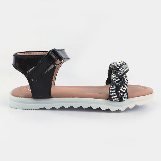 Girls Sandals JS-001-BLACK