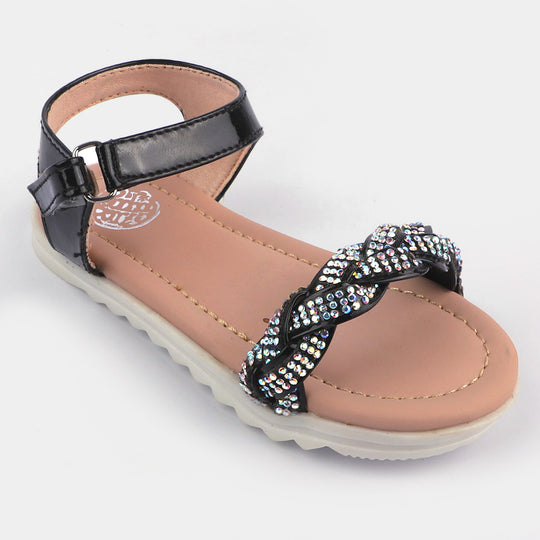 Girls Sandals JS-001-BLACK