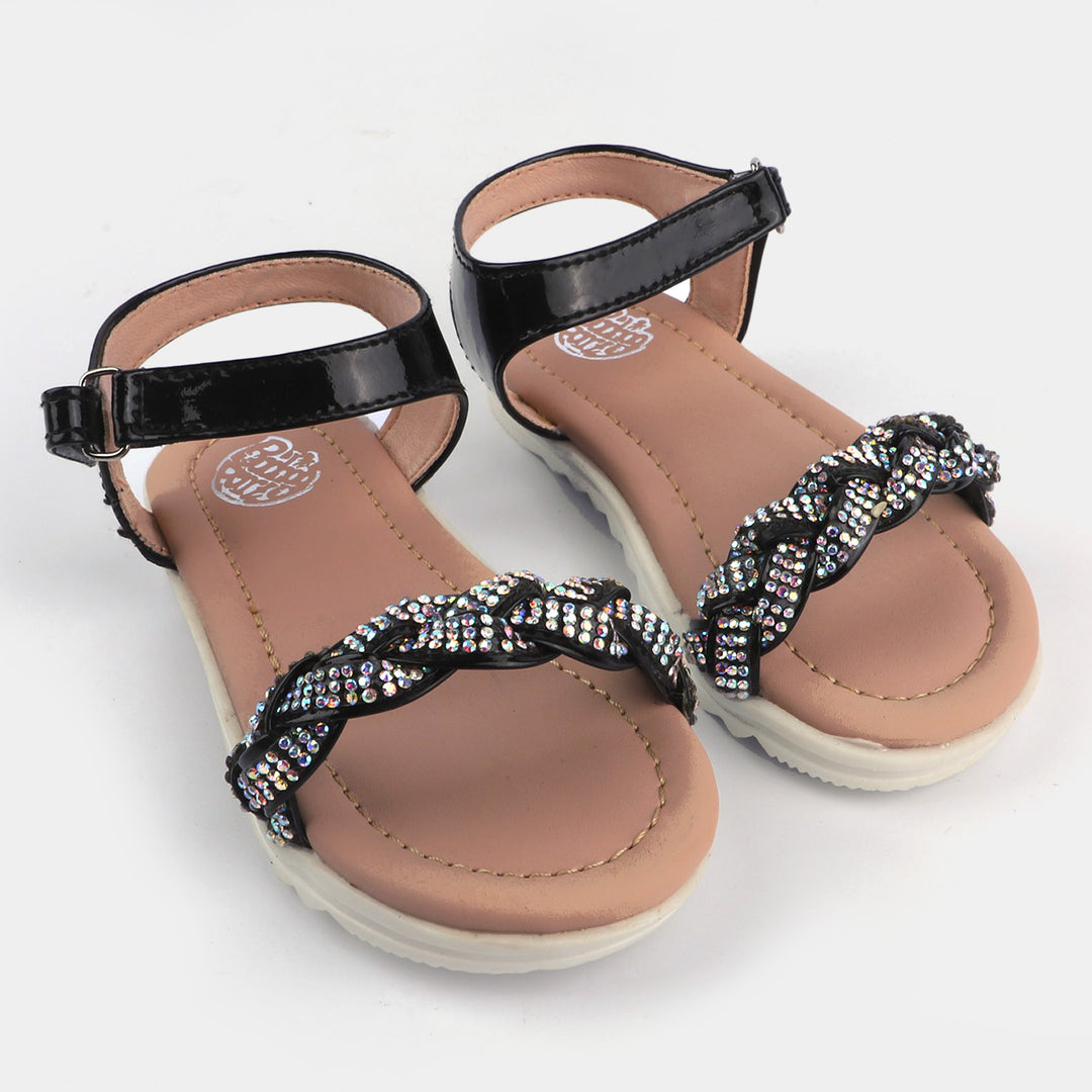 Girls Sandals JS-001-BLACK