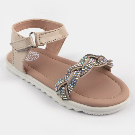 Girls Sandals JS-001-BEIGE