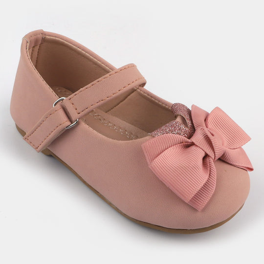 Girls Pumps 1279-Peach