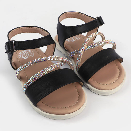 Girls Sandal 456-74-BLACK