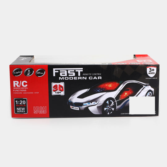 Stylish Remote Control Car - Red (230-1)