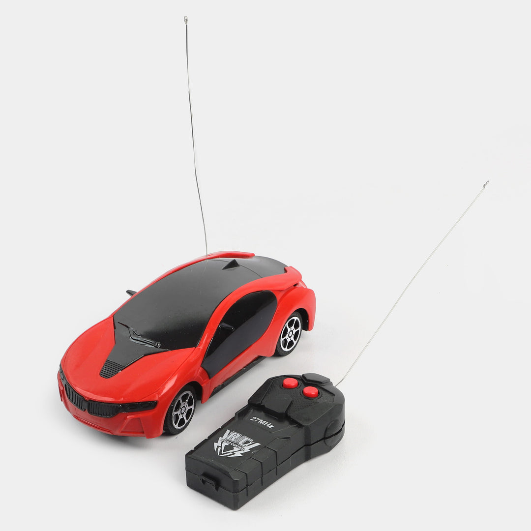 Stylish Remote Control Car - Red (230-1)