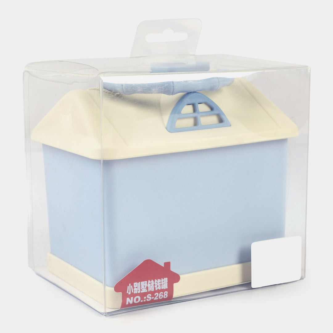 Cute House Shape Coin Box For Kids