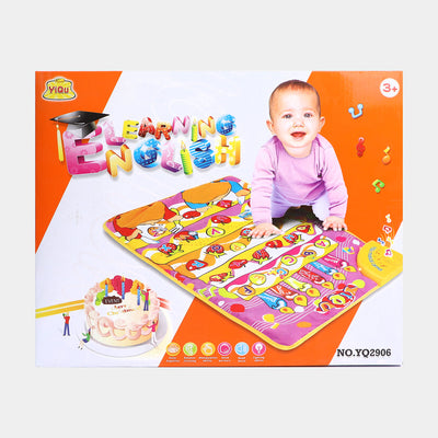 Learning English Educational Floor Playmat For Kids