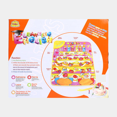 Learning English Educational Floor Playmat For Kids