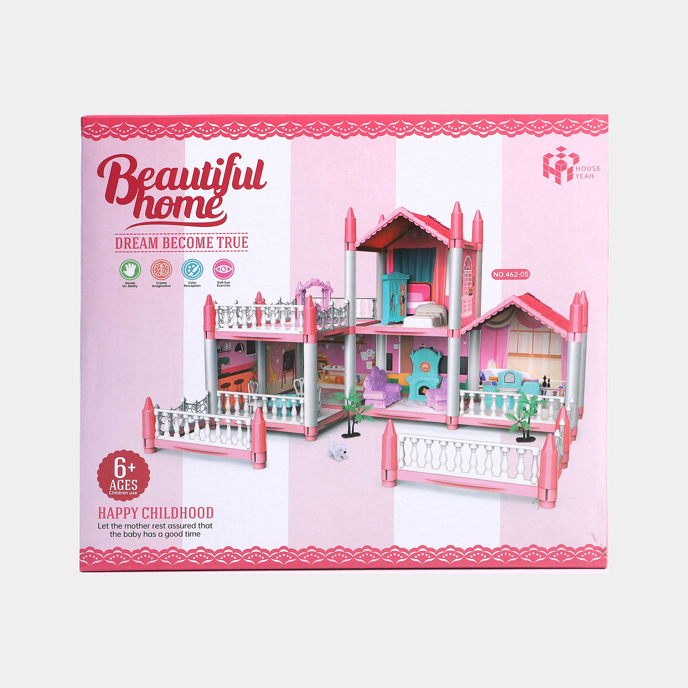 Girls Beautiful DIY Villa for kids