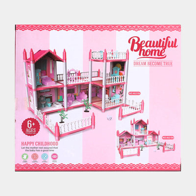 Girls Beautiful DIY Villa for kids